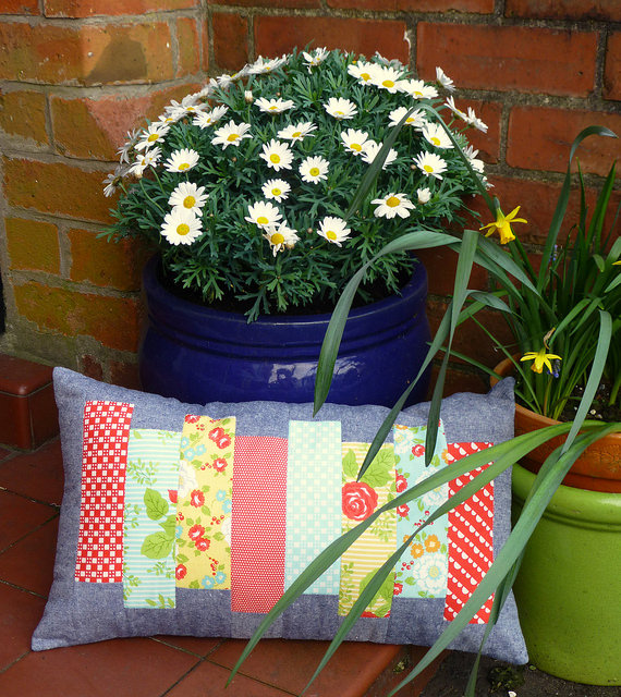 Simple Strips Cushion