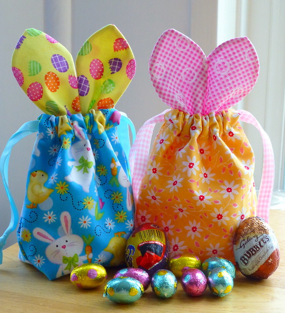 Easter Bunny Bags tutorial