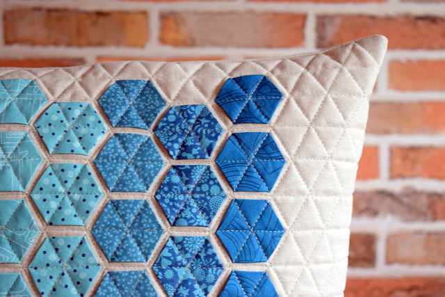 Giants Causeway Hexie Pillow Gift