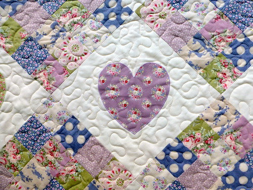 Hearts and Patches Tilda Quilt (Pretty Patches Nov16)