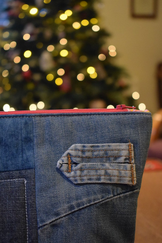 Denim Zippy Pouch Gift
