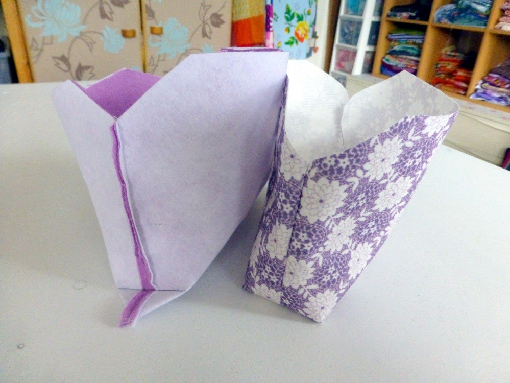 framed purses flipped and lining